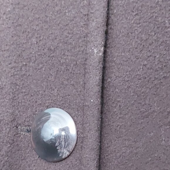 Brown Soia & Kyo Wool Blend Long Belted Coat - Picture 15 of 15